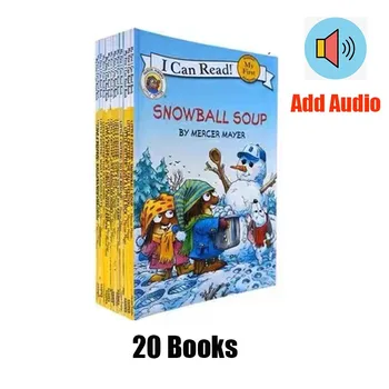 20 Books/I Var Lasīt Maz Critter angļu Attēlu Stāstu Grāmata Bērniem Izglītības Mācību Grāmata Vecākiem-Bērnu, Lasīšanas Grāmata