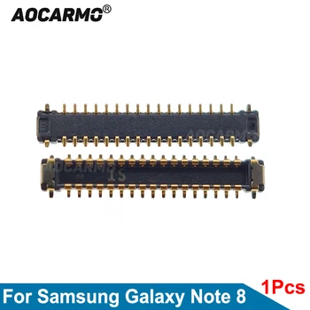Aocarmo Samsung Galaxy Note8 SM-N9500, Ņemiet vērā, 8 Priekšējo Kameru ražošanas procesu kontroles Savienotāju Par Mātesplatē Un Flex Kabelis Remonts Daļa
