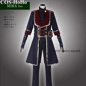 COS-HoHo Anime Ansamblis Zvaigznes Valkyrie MIKA Teātra Modes Skaists Vienādu Cosplay Tērpu Halloween Puse Apģērbs Vīriešiem