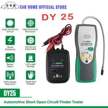 DY25 Automotive Short Open Circuit Finder Testeris, Auto Kravas, kabeļvadu Tracker Pēc & Izvietojot Remonts Detektoru 42V DC Coupo