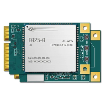 EG25-G MINIPCIE 2G 3G 4G Bezvadu Sakaru Kaķis.4 150Mbps/50Mbps GSM LTE Modulis EG25 G EG25G Mini PCIe EG25GGB-MINIPCIE