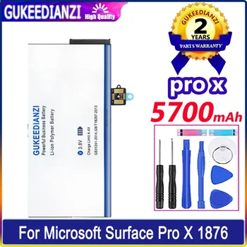 GUKEEDIANZI Akumulatora pro x (G3HTA056H) 5700mAh Microsoft Surface Pro X 1876 Batteria