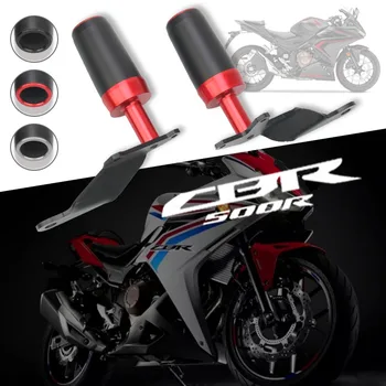 HONDA CBR500R CBR 500R 2021-2023 Motociklu CNC Krišanas Aizsardzības Rāmis Slīdni Aptecētājs Aizsargs Crash Pad Aizsargs