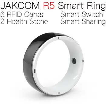 JAKCOM R5 Smart Gredzens Jaunu produktu, rfid mhz pārrakstāmie adesivi nfc čipu pvc kartes kulteni kanāls atbloķētu karti šļirces ar