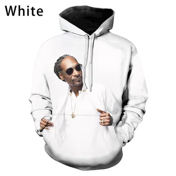 Jaunu Krusttēvs Hip Hop Snoop Dogg 3D Iespiesti pelēkā vārna Ietilpst Vīriešu/Sieviešu Krekls Skaists Modes Hip Hop Apģērbi