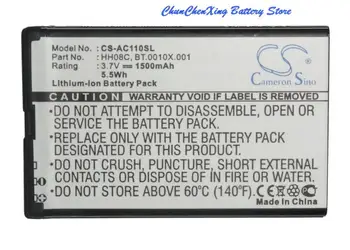 Kamerons Ķīnas Augstas Kvalitātes Akumulatoru BT.0010X.001, HH08C par Acer beTouch E110, Par ViewSonic V350