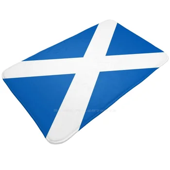 Karogu Skotija-Skotijas Karoga 3D Mājsaimniecības Preces Mat Paklājs Paklājs Kāju Spilventiņu Karoga Skotijā, Skotijas Ensign Saltire Valsts
