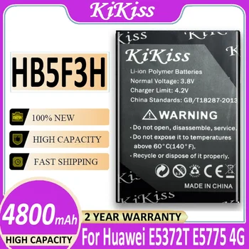 KiKiss Akumulatora HB5F3H/HB5F3H-12 4800mAh Akumulatoru Huawei E5372T E5775 4G LTE FDD Cat 4 WIFI Rūteris, Akumulatoru