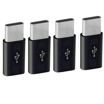 Micro USB Uz Usb C Adapteris, Mini Typec Uzlādes Adapteris, Usb C Tipa Adapteris Konversijas Savienotājs Ar Rezistors