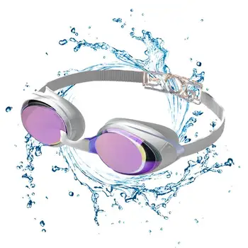 Miglas Peldēšanas Brilles Electroplated Silikona Peldēšanas Brilles, Lai Skaidru Skatu Silikona Sēdeklis Niršanas Brilles Skaidrs Attēls, Bez Noplūdes