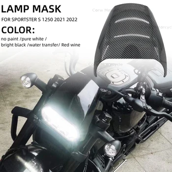 Motociklu 5 Krāsas Priekšējo Lukturu Aptecētājs Maska Slēgs Vāciņu Priekšējā stikla Aizsargs, Lai Harley Sportster S 1250 RH1250 RH1250S 2021 22