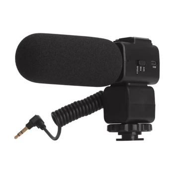 Par-kameru Kondensatora Mikrofons DSLR Kameras Straumēšanas Ierakstu