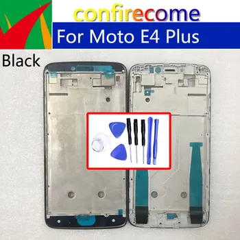 Par Motorola Moto E4 Plus E4Plus Priekšā Mājokļa LCD Displejs Rāmja Nomaiņa