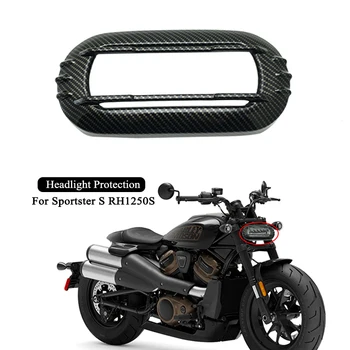 Par Sportster S 1250 S RH 1250 S RH1250S 2021-2022 Motocikla priekšējo Lukturu Restes Aptecētājs Aizsargs Galvas Gaismas Segumu Piederumi