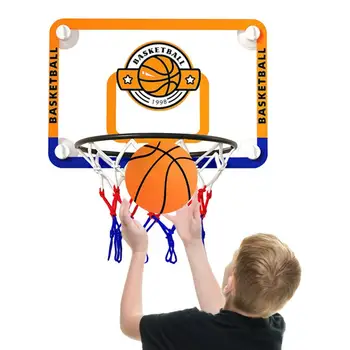 Portatīvo Basketbola Bumbas, Rotaļlietas, Mini Basketbola Stīpas Komplekts Salokāms Sienas Piestiprināma Rotaļlieta Basketbola Stīpas Regulējams Augstums Bērniem