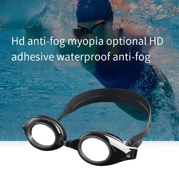 Profesionālās Pieaugušo HD Peldēšanas Brilles, Ūdensizturīgs Anti-miglas Aizsargbrilles Peldēšanas Brilles Maināma Tuvredzība Brilles Komplekts