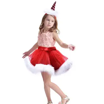 Sarkanā Un Baltā Tutu Kopumu, Sarkans Un Balts Ziemassvētku Tutu Svārki Komplekti Ar Galvu Halloween Tērpi Bērnu Grils Vecumā No 1-3 Gadiem