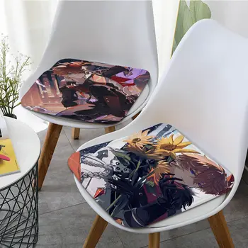 Tartaglia Genshin Ietekmi Eiropas Dīvāns Mat Ēdamistaba Galda Krēslu Spilveni Unisex Modes Anti-slip Polsterējuma Spilventiņi