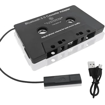 Universālā Kasetes Bluetooth 5.0 Adapteris Converter Auto Lentes, Audio Kasetes, Aux Stereo Mūzikas Kasetes Adapteri