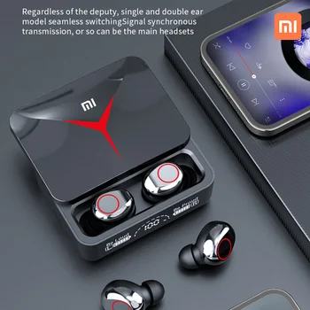 XIAOMI Bezvadu Earbuds Bluetooth Austiņas M90 Ūdensizturīgs In Ear Austiņas, LED Displejs, Austiņas, Iebūvēts Mikrofons Sporta Gaitas