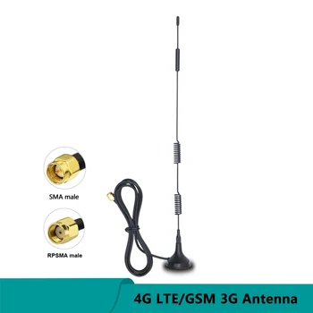 Zīdējs Gaisa 4G LTE GSM Maršrutētāja Ārējā Antena 3G Omni PC RPSMA SMA iekštelpu iekštelpu Antena Ar RG174 Kabelis